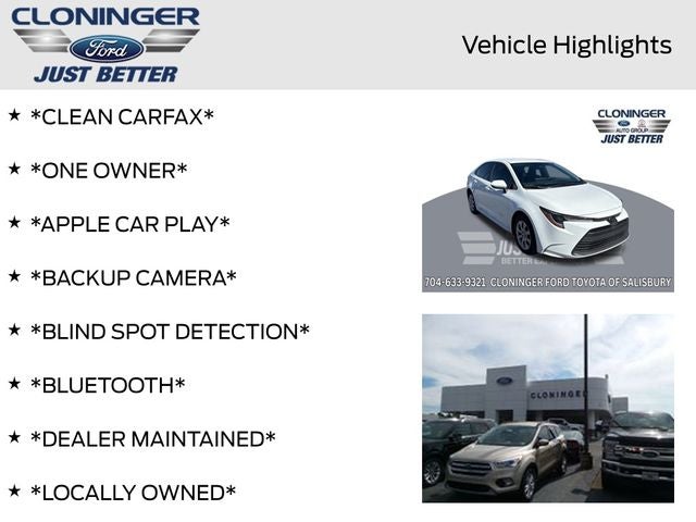 2023 Toyota Corolla LE