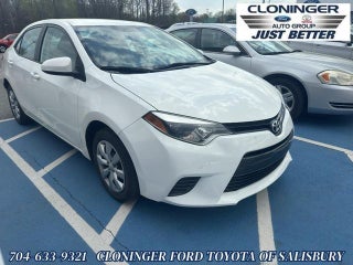 2016 Toyota Corolla S