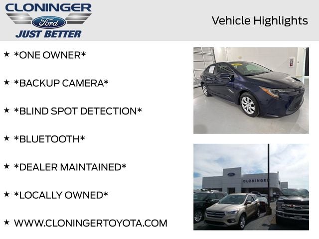 2020 Toyota Corolla LE