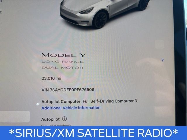 2023 Tesla Model Y Long Range
