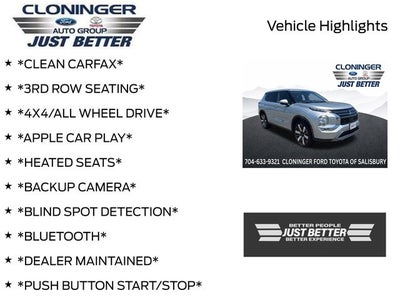 2025 Mitsubishi Outlander SE