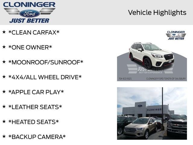 2020 Subaru Forester Sport