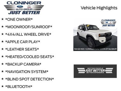 2025 Toyota Land Cruiser Base