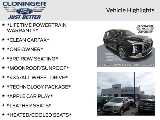 2025 Hyundai Palisade Calligraphy