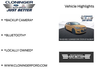 2016 Hyundai Veloster Base