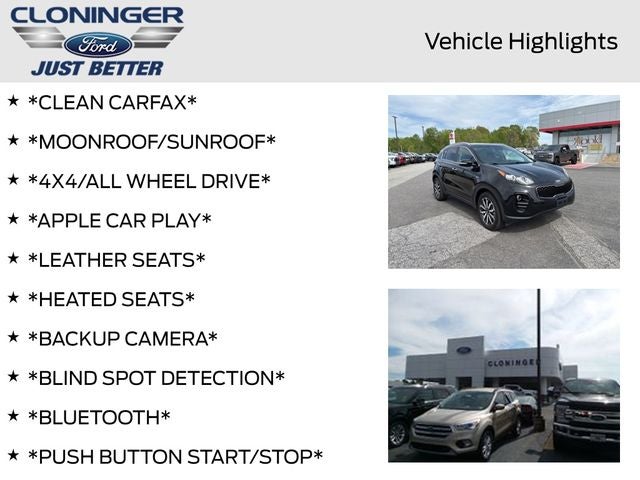 2017 Kia Sportage EX