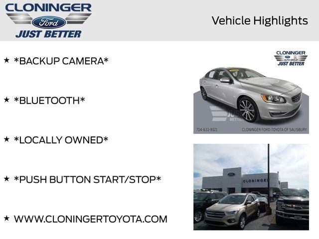 2016 Volvo S60 Inscription T5