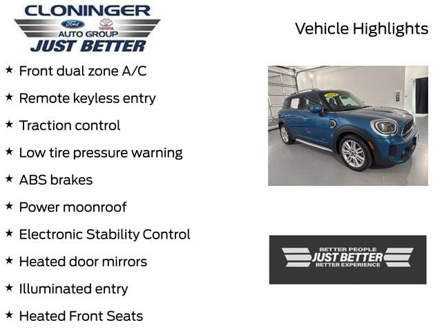 2024 MINI Cooper S Countryman Signature
