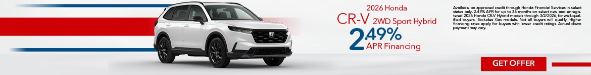 2026 CR-V 2WD Sport Hybrid