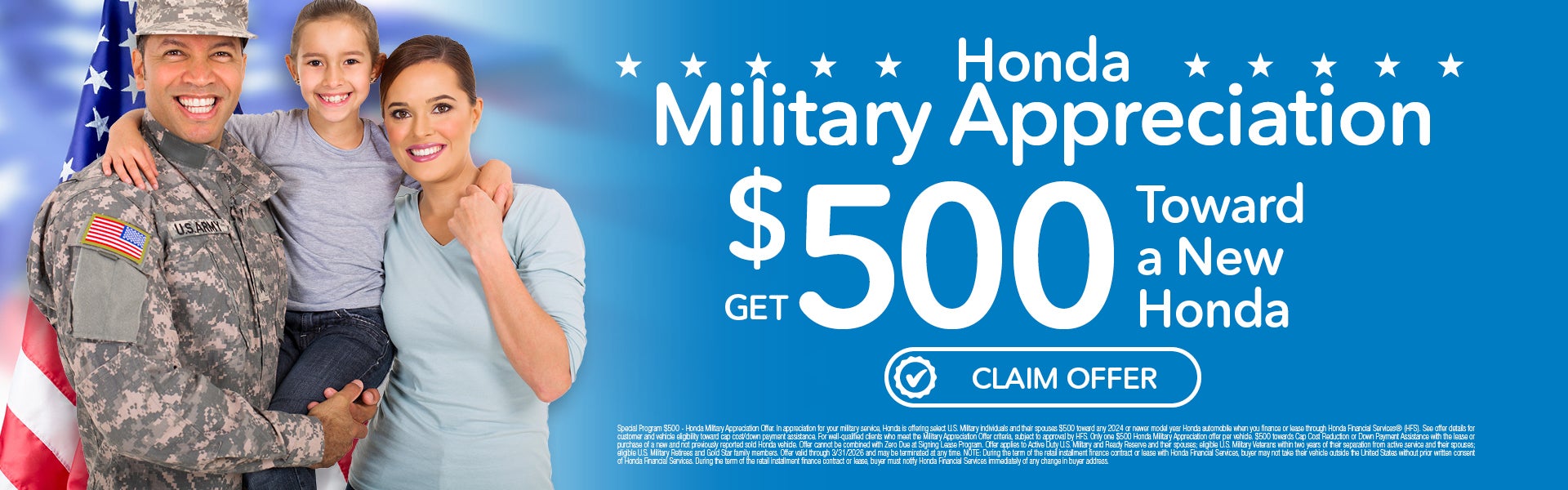 $500 Off Military