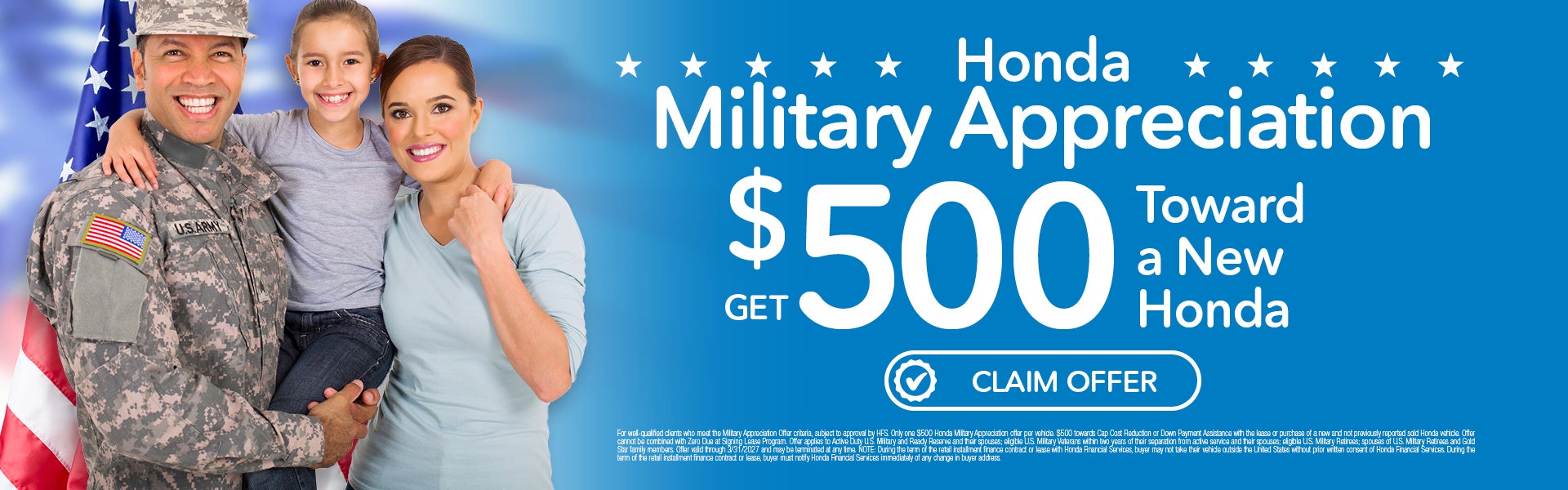 $500 Off Military