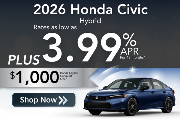New 2026 Honda Civic Hybrid
