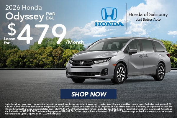 2026 Odyssey FWD EX-L