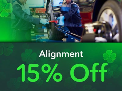 15% Off Alignment