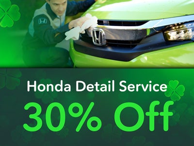 30% Off Honda Detail Service
