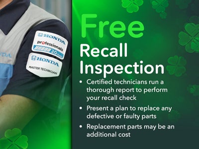 FREE Recall Inspection