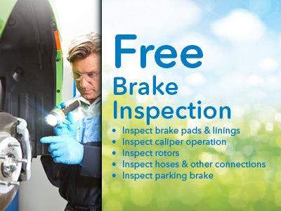 Free Brake Inspection