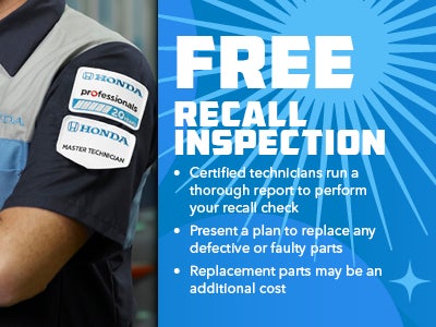 FREE Recall Inspection