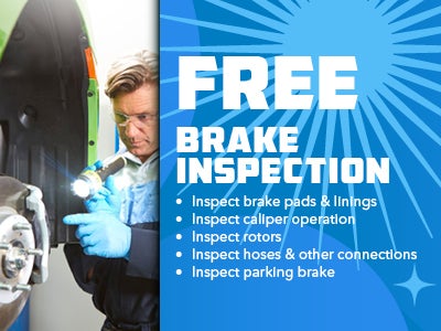 FREE Brake Inspection