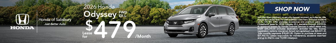 2026 Odyssey FWD EX-L